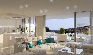 Enig-in-zijn-soort Instapklaar nieuw modern design appartement te koop met 4 slaapkamers in luxe resort in Marbella - Estepona 13467 