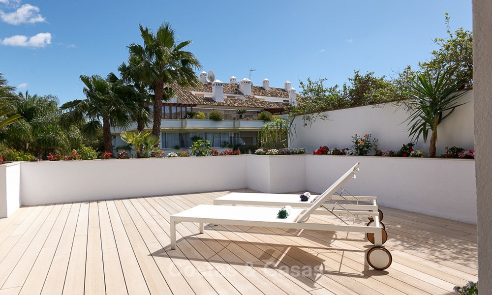 Luxe penthouse appartement te koop op de Golden Mile tussen Marbella en Puerto Banus 13560