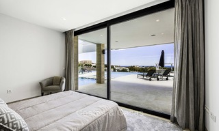 Gloednieuwe moderne designer villa met prachtig zeezicht te koop, instapklaar, Benahavis - Marbella 13682 
