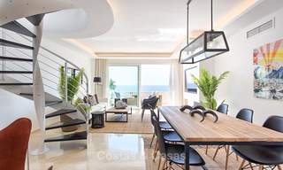Appartementen en Penthouses te koop in een luxe strandcomplex op de New Golden Mile, tussen Marbella en Estepona 13789 
