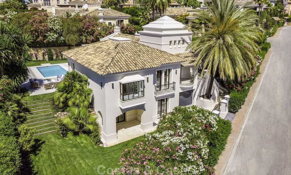 Elegante en luxueuze villa in Mediterrane stijl te koop, volledig gerenoveerd, in Nueva Andalucia's Golfvallei, Marbella 14216