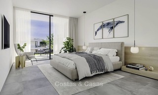 Nieuwe moderne luxe appartementen en penthouses te koop met zeezicht te Cabopino, Oost-Marbella 14304 