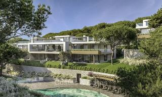 Nieuwe moderne luxe appartementen en penthouses te koop met zeezicht te Cabopino, Oost-Marbella 14305 