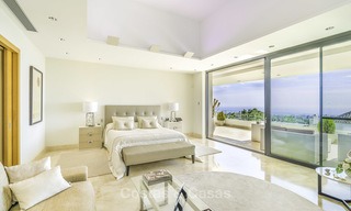 Verbluffend super deluxe 5 slaapkamer penthouse appartement met panoramisch zeezicht te koop in Sierra Blanca op de Golden Mile, Marbella 14275 