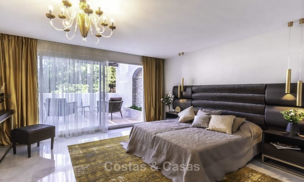 Gigantisch, zeer stijlvol 4-slaapkamer penthouse appartement te koop, in een prestigieus strandcomplex in Marbella - Estepona 14339