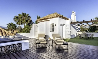 Gigantisch, zeer stijlvol 4-slaapkamer penthouse appartement te koop, in een prestigieus strandcomplex in Marbella - Estepona 14352 