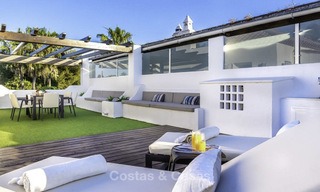 Gigantisch, zeer stijlvol 4-slaapkamer penthouse appartement te koop, in een prestigieus strandcomplex in Marbella - Estepona 14354 