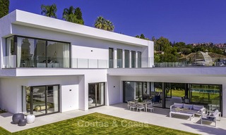 Gloednieuwe moderne villa te koop, instapklaar, dichtbij San Pedro centrum, in Benahavis - Marbella 14633 