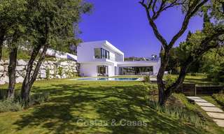Gloednieuwe moderne villa te koop, instapklaar, dichtbij San Pedro centrum, in Benahavis - Marbella 14641 
