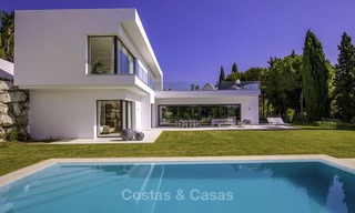 Gloednieuwe moderne villa te koop, instapklaar, dichtbij San Pedro centrum, in Benahavis - Marbella 14642 