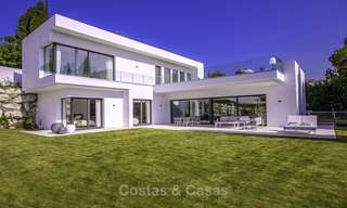 Gloednieuwe moderne villa te koop, instapklaar, dichtbij San Pedro centrum, in Benahavis - Marbella 14643 