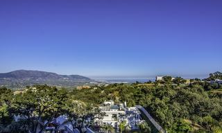 Spectaculaire, moderne nieuwbouw villa met adembenemend zee-, berg- en valleizicht te koop, instapklaar, Oost-Marbella 14747 