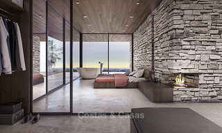 Nieuwe modern-hedendaagse luxe villa met panoramisch zeezicht te koop, in een exclusief golf resort in Marbella - Benahavis 14861 