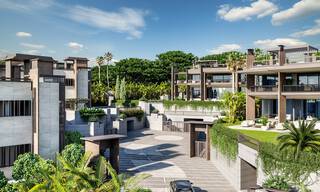 Nieuwe supergrote moderne luxe villa's te koop, op loopafstand van Puerto Banus op de Golden Mile in Marbella 29463 