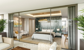 Nieuwe supergrote moderne luxe villa's te koop, op loopafstand van Puerto Banus op de Golden Mile in Marbella 29477 