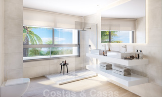 Nieuwe luxueuze appartementen direct aan de golfbaan te koop, met prachtig zee- en golfzicht, Oost-Marbella 22192 