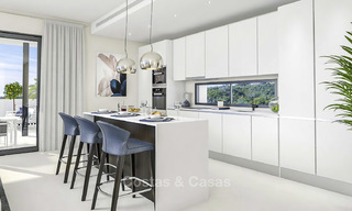 Moderne nieuwe appartementen met zeezicht te koop in één van de beste golfresorts, Casares, Costa del Sol 16711 