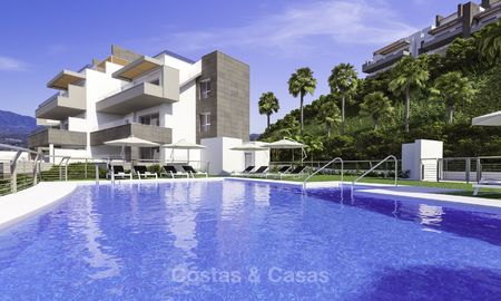 Moderne luxe-appartementen en penthouses te koop in een prachtig golfresort in Mijas, Costa del Sol. Laatste appartement! 16649
