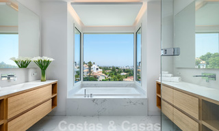 Prachtige eigentijdse luxe villa met uitzicht op zee en bergen te koop, Benahavis - Marbella 28011 