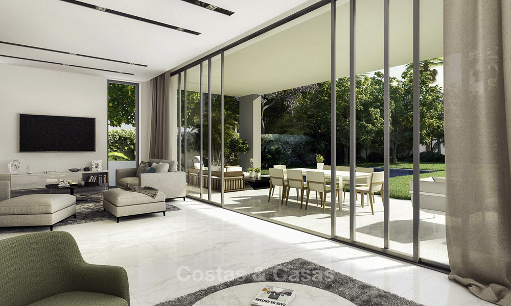 Prachtige nieuwe moderne luxe villa's nabij het strand te koop, Puerto Banus, Marbella 16200