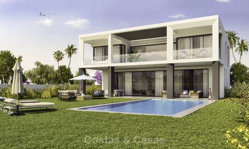 Prachtige nieuwe moderne luxe villa's nabij het strand te koop, Puerto Banus, Marbella 16201