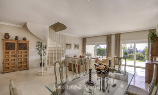 Te koop: eerstelijns golf schakelvilla met 4 slaapkamers op een golfdomein en met zeezicht, in Benahavis - Marbella 16314 