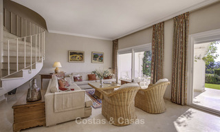 Te koop: eerstelijns golf schakelvilla met 4 slaapkamers op een golfdomein en met zeezicht, in Benahavis - Marbella 16316 