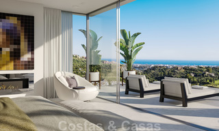 Uitzonderlijke, avant-gardistische luxe villa met adembenemend zeezicht te koop, Benahavis - Marbella 20719 
