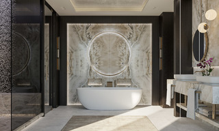 Uitzonderlijke, avant-gardistische luxe villa met adembenemend zeezicht te koop, Benahavis - Marbella 20722 