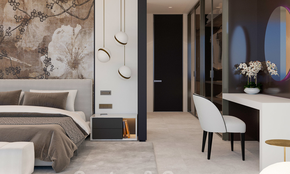 Uitzonderlijke, avant-gardistische luxe villa met adembenemend zeezicht te koop, Benahavis - Marbella 20730