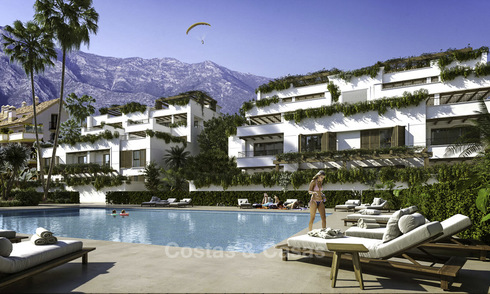 Nieuwe moderne luxe appartementen en penthouses te koop op de Golden Mile in Marbella 17215