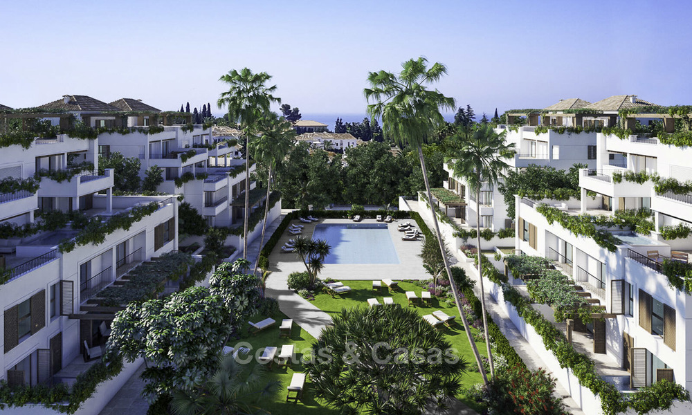 Nieuwe moderne luxe appartementen en penthouses te koop op de Golden Mile in Marbella 17216