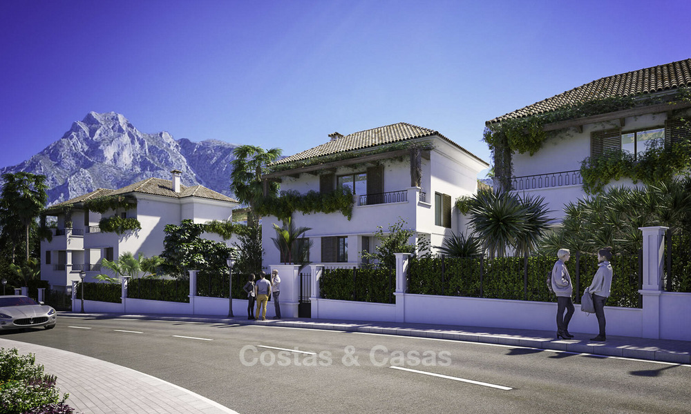 Nieuwe moderne luxe appartementen en penthouses te koop op de Golden Mile in Marbella. Opgeleverd. 17219