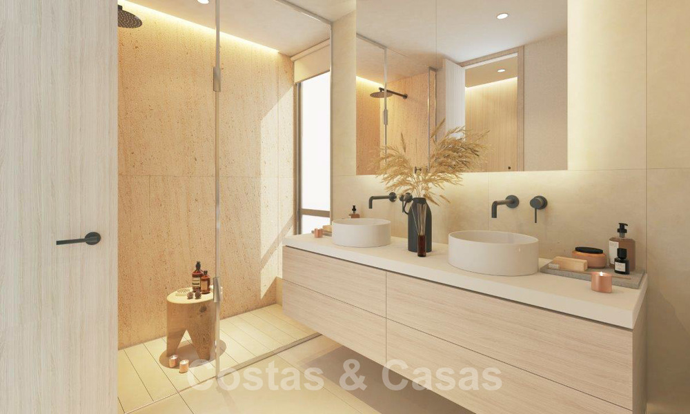 Nieuwe moderne luxe appartementen in een iconisch complex te koop, direct aan de strandboulevard van Malaga stad 20399