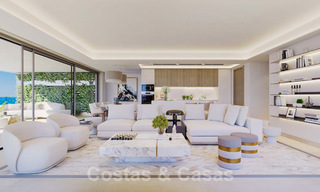 Nieuwe moderne luxe appartementen in een iconisch complex te koop, direct aan de strandboulevard van Malaga stad 20411 