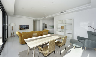Modern penthouse appartement te koop, eerstelijns golf, in Benahavis - Marbella 18564 