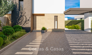 Moderne nieuwe halfvrijstaande villa's met privétuin te koop in Marbella´s Gouden driekhoek van Marbella - Benahavis - Estepona 802409 