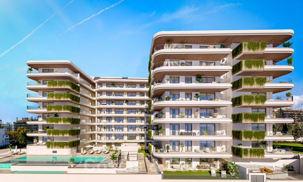 Nieuwe oogstrelende luxe-appartementen in een exclusief complex aan het strand te koop, in het centrum van Fuengirola, Costa del Sol 40231