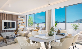 Nieuwe oogstrelende luxe-appartementen in een exclusief complex aan het strand te koop, in het centrum van Fuengirola, Costa del Sol 40239 