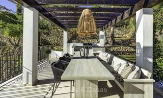 Volledig gerenoveerde modern-mediterrane luxe villa te koop in Nueva Andalucia's Golf Valley, Marbella 19209 