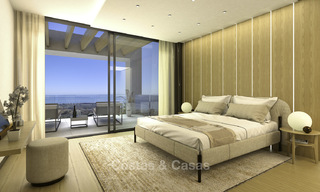 Primeur! Nieuwe hedendaagse luxe villa's met panoramisch zeezicht te koop in Oost Marbella 19332 