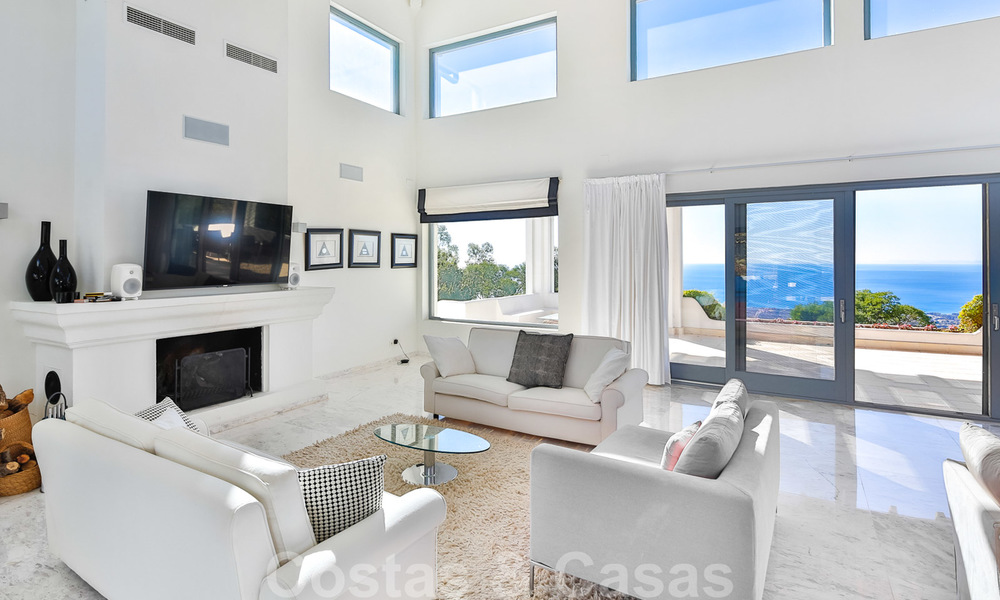 Eminente luxe villa op een supergroot perceel en met een onklopbaar 360º panoramisch uitzicht te koop, Oost-Marbella 19751