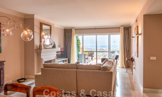 Prachtig penthouse appartement met panoramisch uitzicht op zee en de bergen te koop in Benahavis - Marbella 20233 