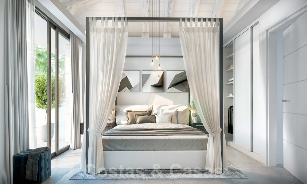 Off plan eigentijds-moderne luxe villa met panoramisch zeezicht te koop in een exclusief golfresort, Benahavis - Marbella 20366