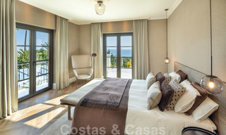 Statige, volledig gerenoveerde klassieke villa met zeezicht te koop, Sierra Blanca, Marbella 21032 