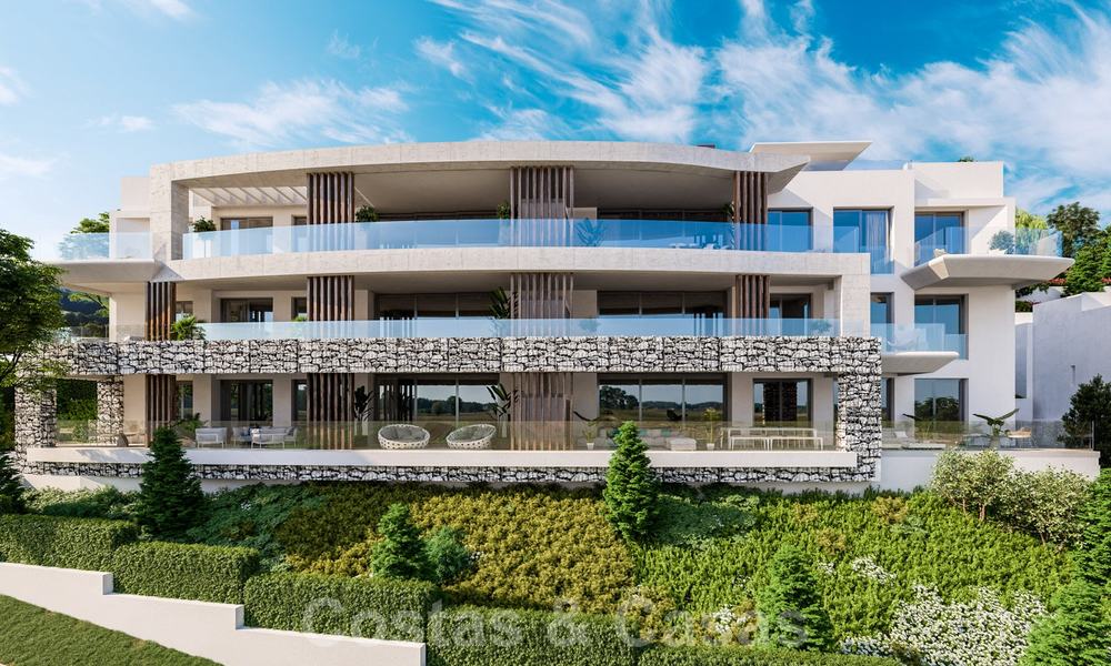 Nieuwe luxe appartementen met panoramische vergezichten te koop in een nieuw omvangrijk meer- en golfresort, Benahavis - Marbella 21173