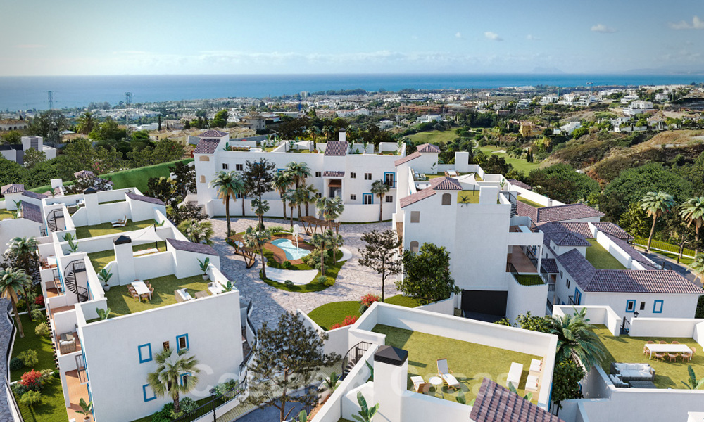 Nieuwe appartementen te koop in een uniek Andalusisch dorp complex, Benahavis - Marbella. Fase 1: instapklaar 21457