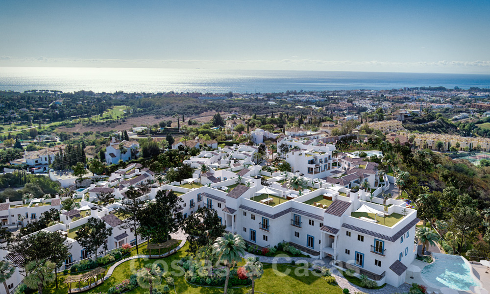 Nieuwe appartementen te koop in een uniek Andalusisch dorp complex, Benahavis - Marbella. Fase 1: instapklaar 21458