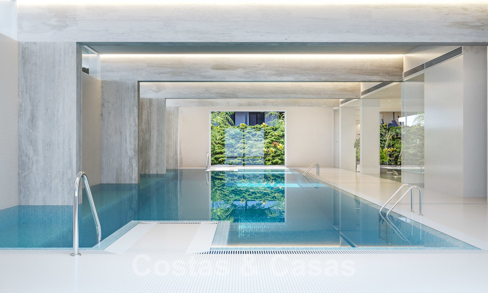 Nieuwe moderne luxe appartementen met zeezicht te koop op de New Golden Mile, tussen Marbella en Estepona 21535