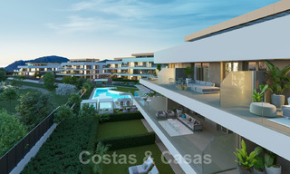 Nieuwe moderne luxe appartementen met zeezicht te koop op de New Golden Mile, tussen Marbella en Estepona 21543 